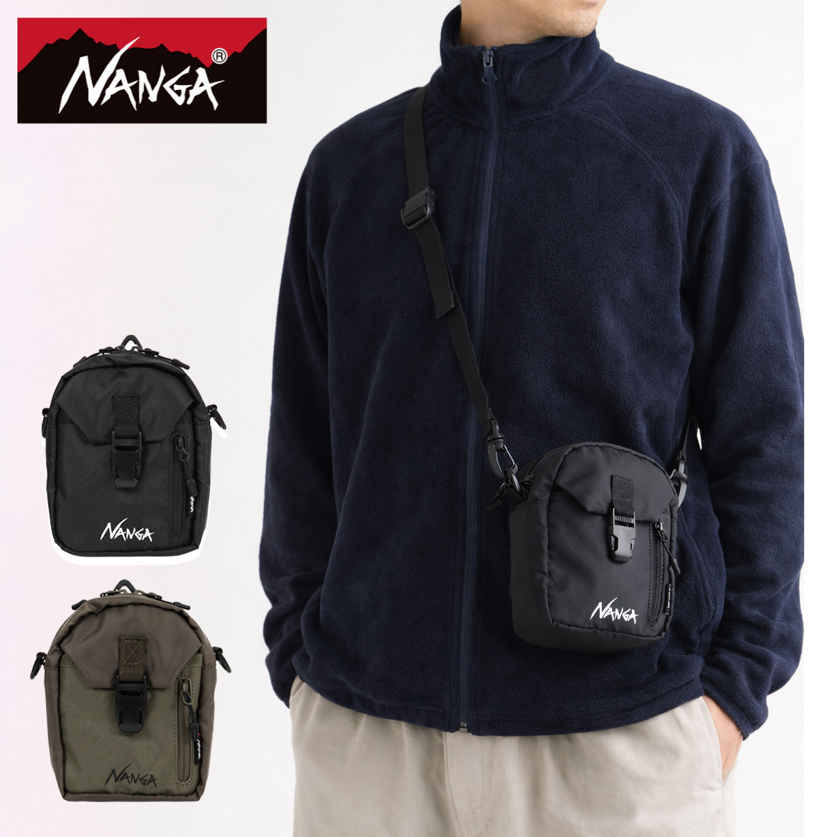 ナンガ ショルダーバッグ メンズ レディース NANGA 斜めがけ
