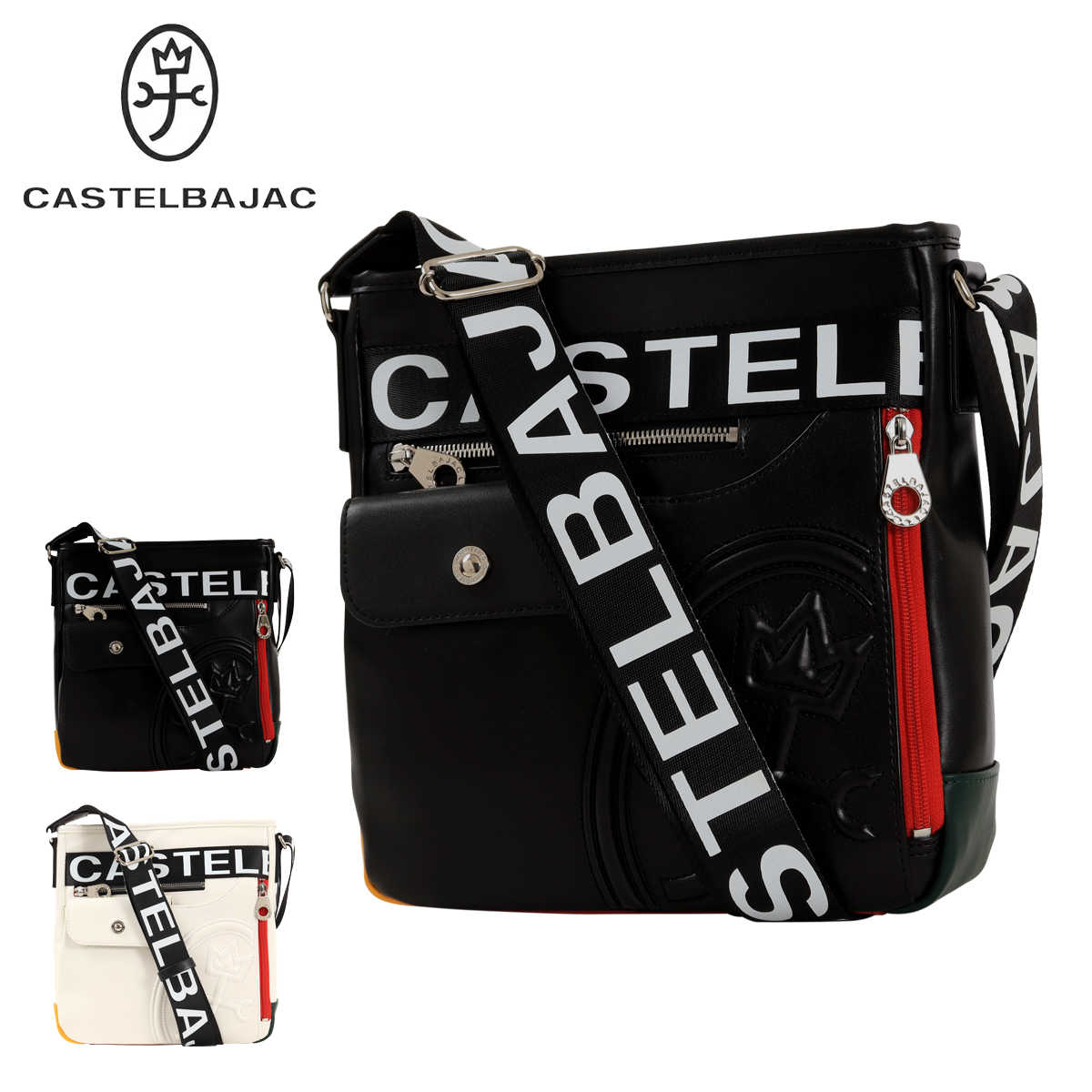 【レビュー投稿で+5％還元】カステルバジャック ショルダーバッグ 縦型 カジュアル 軽量 メンズ 026133 ダルトン CASTELBAJAC クリスマス_mp CASTELBAJAC（カステルバジャック） ショルダーバッグ 縦型 カジュアル