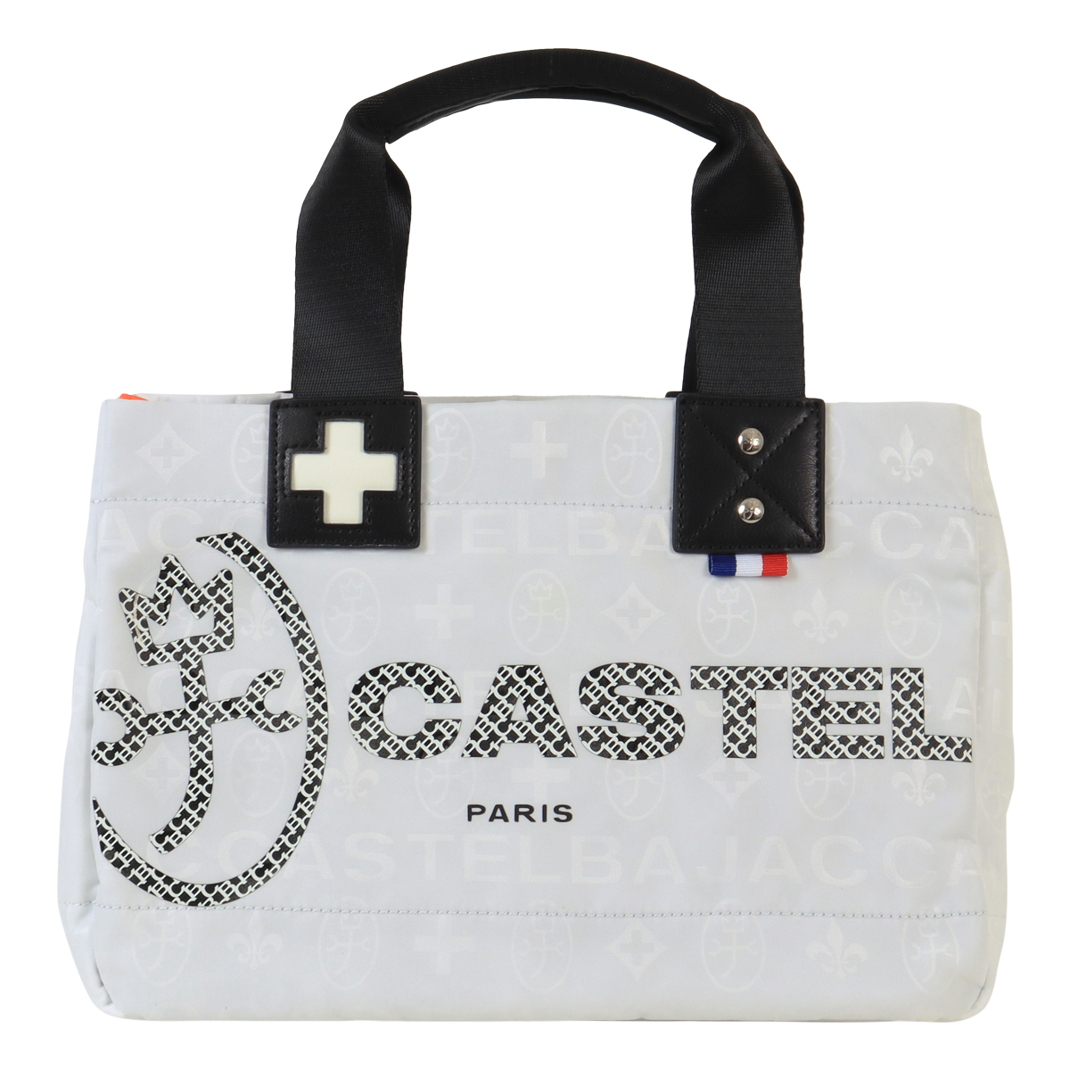 未使用保管品✨CASTELBAJAC レザー カートバッグ ミニトートバッグ CASTELBAJAC カステルバジャック ミニトートバッグ カートバッグ 黒