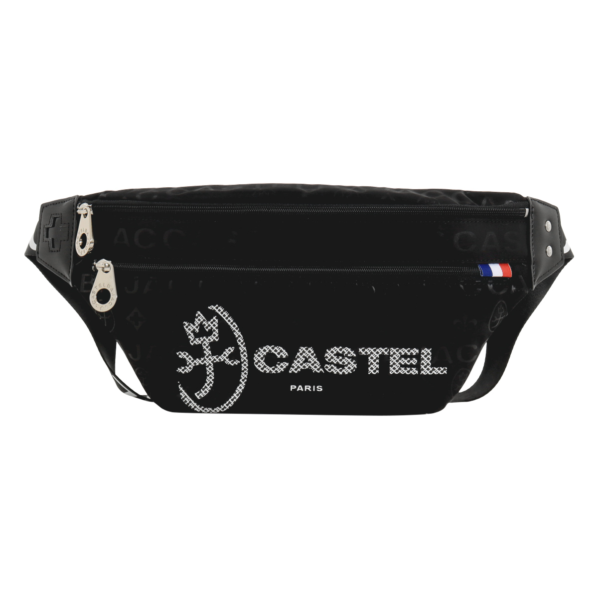 カステルバジャック ボディバッグ ブラック CASTELBAJAC バッグ黒ロゴ CASTELBAJAC（カステルバジャック） ボディバッグ ショルダーバッグ
