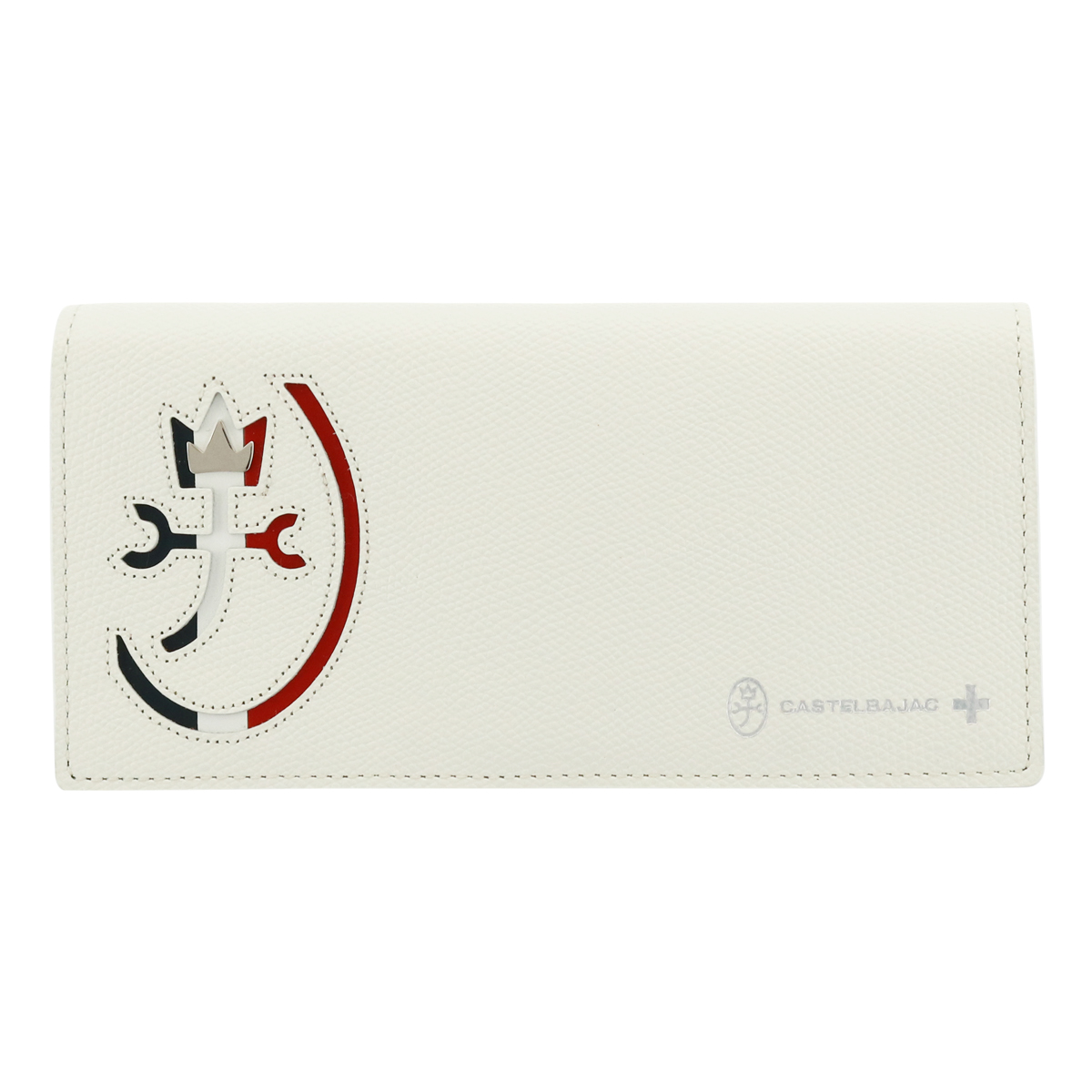 CASTELBAJAC カステルバジャック 長財布 かぶせ 本革 メンズ カルネ  