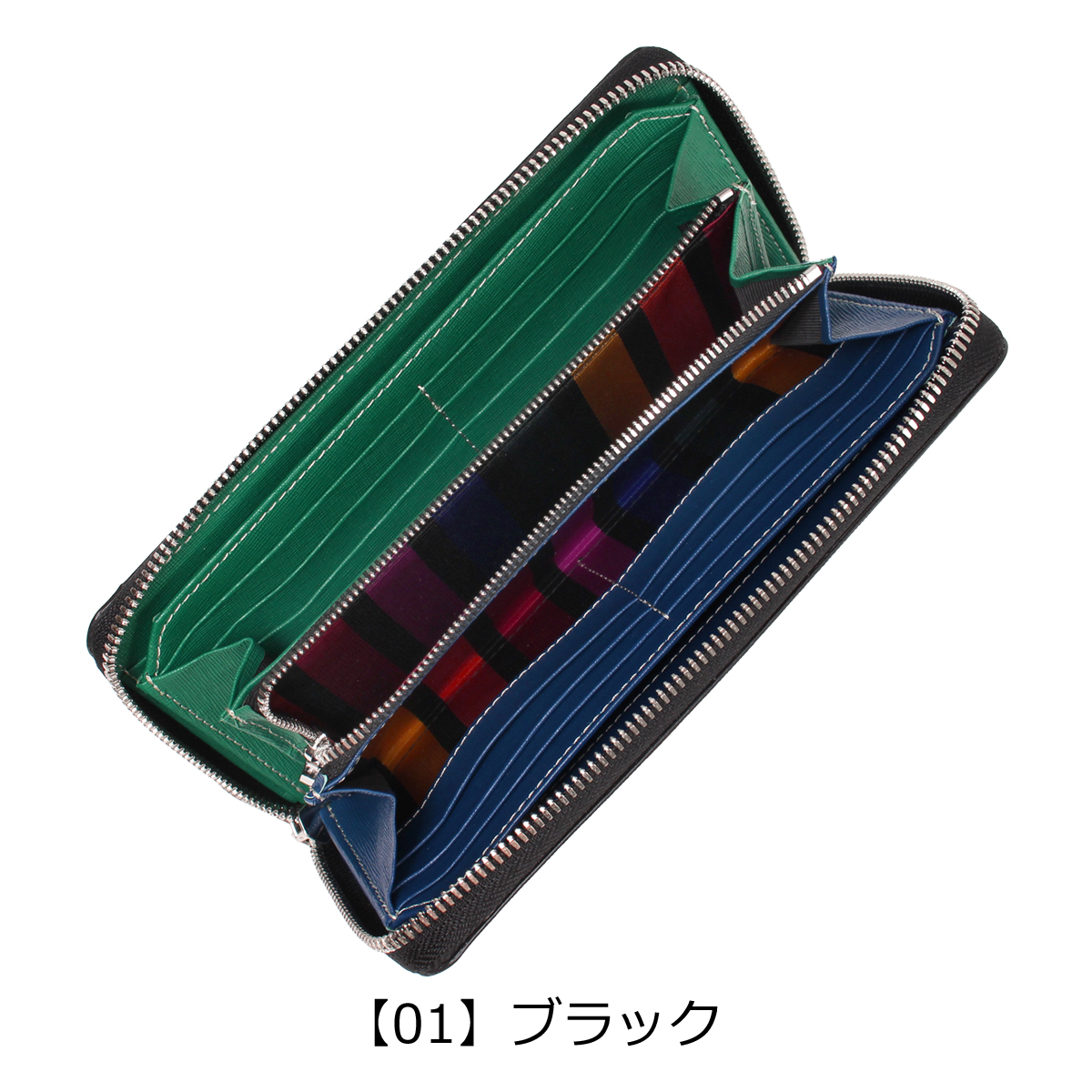 CASTELBAJAC カステルバジャック 長財布 ラウンドファスナー 本革  