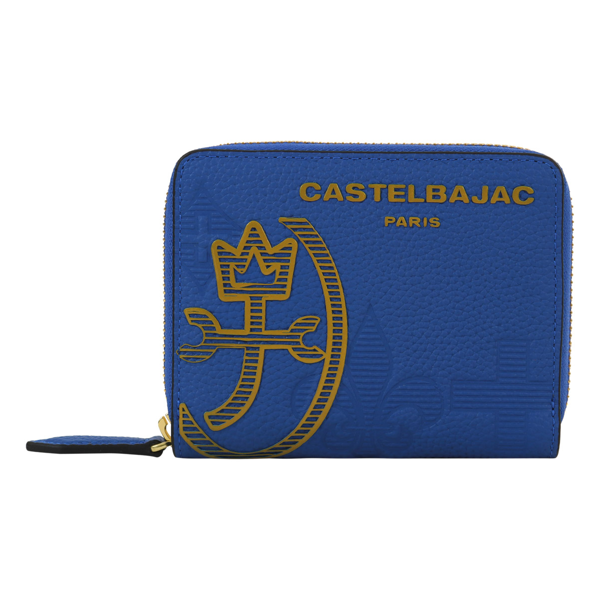 カステルバジャック カヌレ 二つ折り財布 035623 ブルー CASTELBAJAC（カステルバジャック） 財布 二つ折り 二つ折り財布 ベラ
