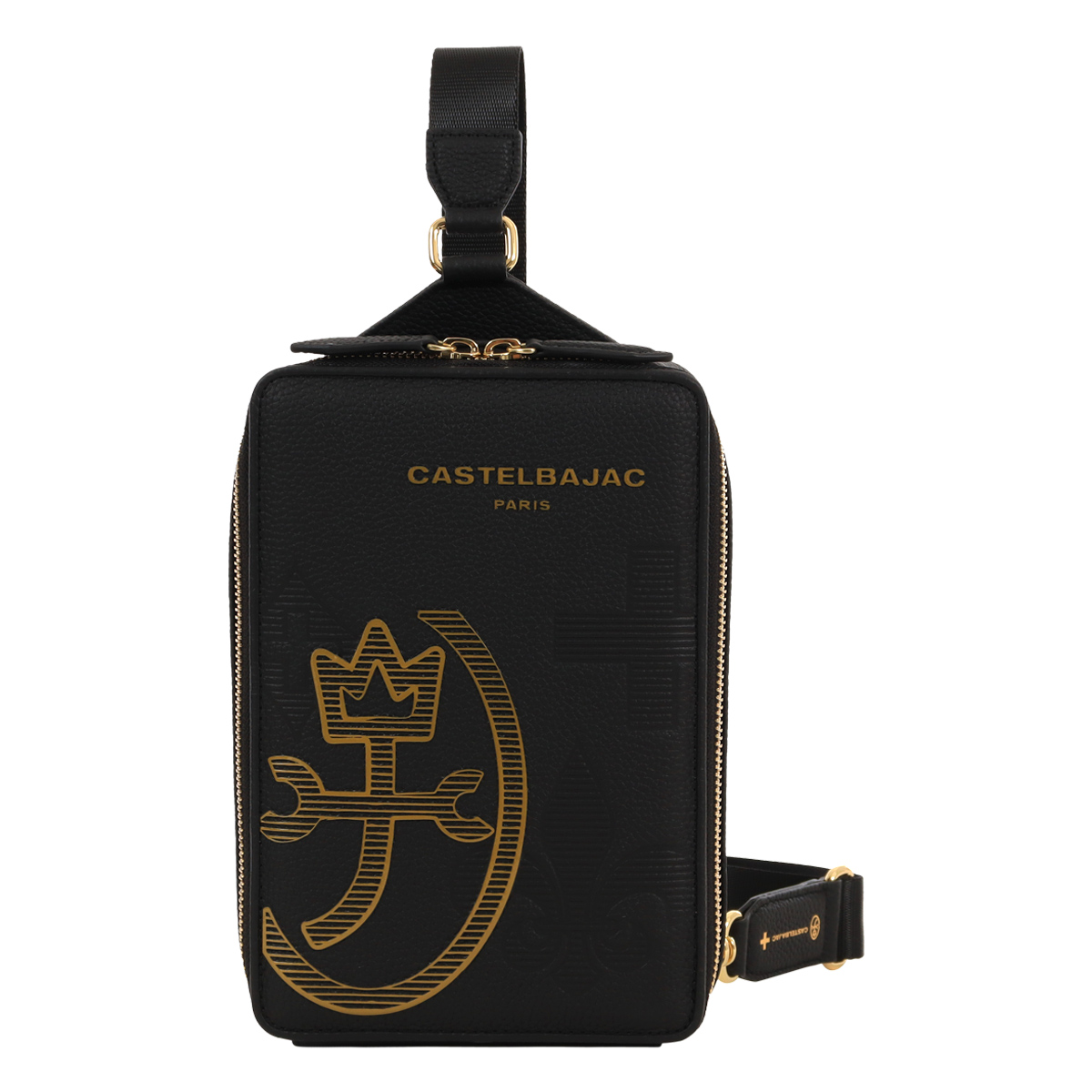 【レビュー投稿で+5％還元】カステルバジャック ボディバッグ ショルダーバッグ メンズ 本革 縦型 ワンショルダー  035922 Cannele  カヌレ CASTELBAJAC レザー 牛革 肩掛け カジュアル お出掛け 旅行 トラベル クリスマス_mp CASTELBAJAC（カステルバジャック） ボディバッグ ショルダーバッグ