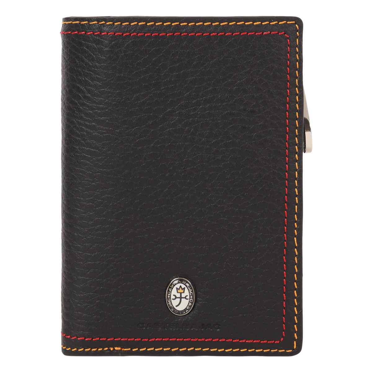 カステルバジャック　ミドル2つ折り財布　新品未使用　ブラック　￥25,300- CASTELBAJAC（カステルバジャック） 財布 二つ折り 二つ折り財布