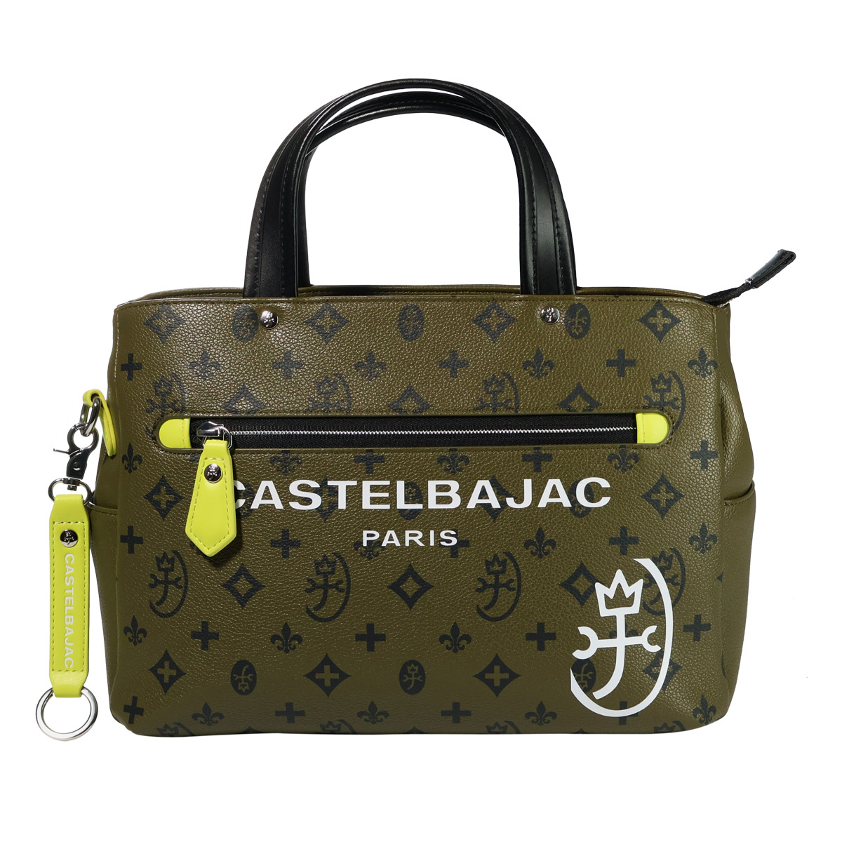 CASTELBAJAC カステルバジャック ハンドバッグ ドライビングトートバッグ 小さめ ブランド ミニトートバッグ レザー メンズ レディース  A5サイズ