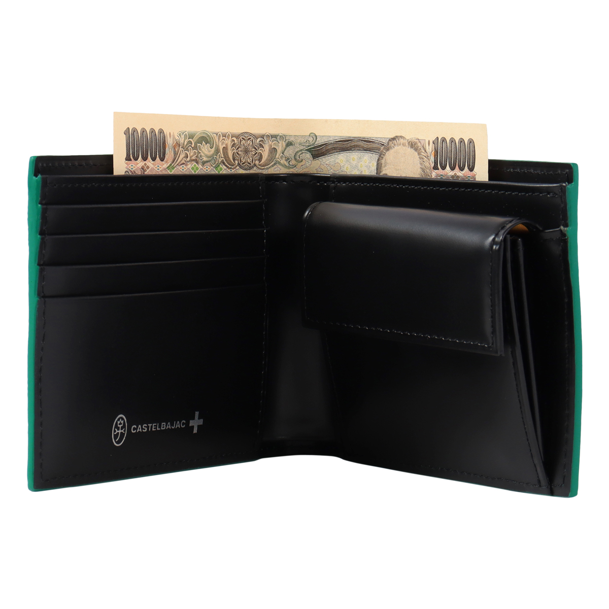 CASTELBAJAC（カステルバジャック） 二つ折り財布 本革 メンズ 054622