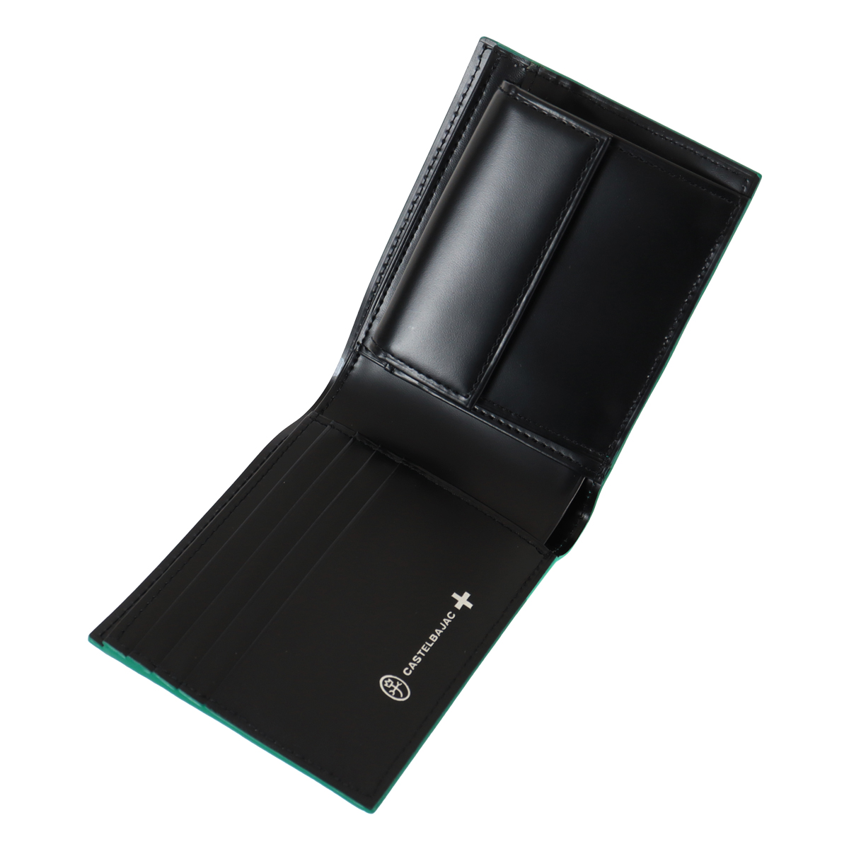 CASTELBAJAC（カステルバジャック） 二つ折り財布 本革 メンズ 054622