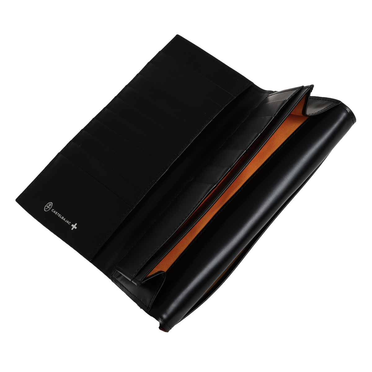 CASTELBAJAC（カステルバジャック） 長財布 本革 かぶせ 大きめ 大容量