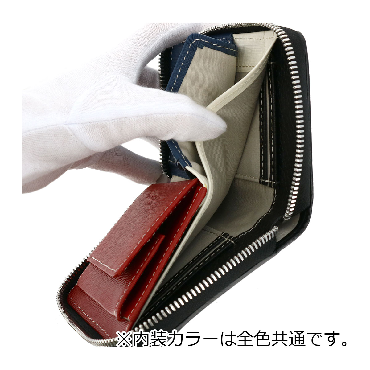 CASTELBAJAC（カステルバジャック） 二つ折り財布 セミ長財布 本革