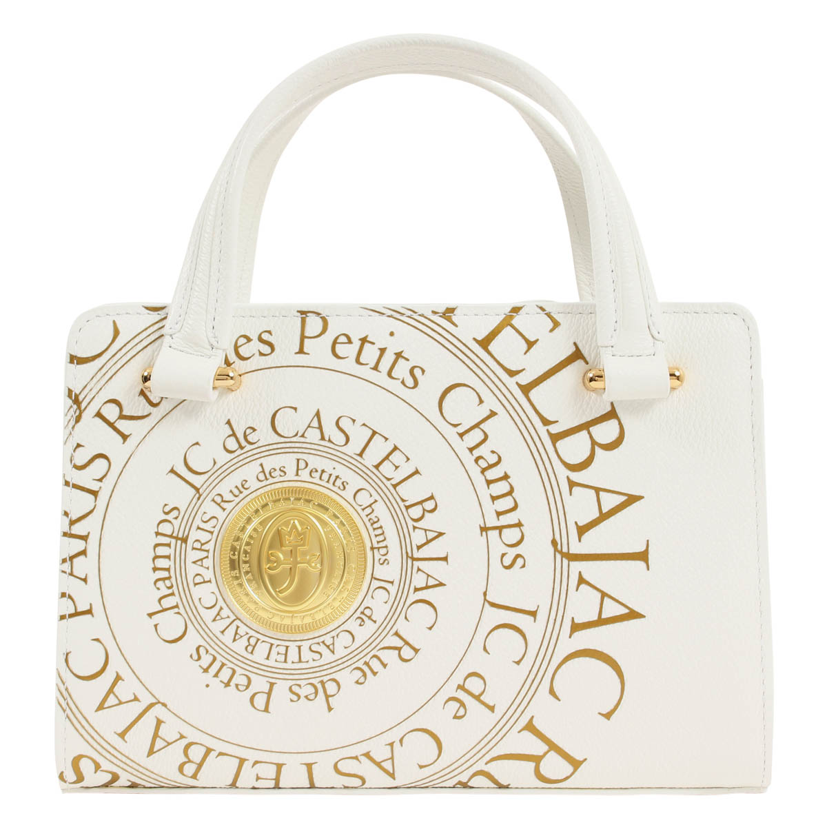 CASTELBAJAC カステルバジャック ミニトート 小さめ 本革 プルトン  