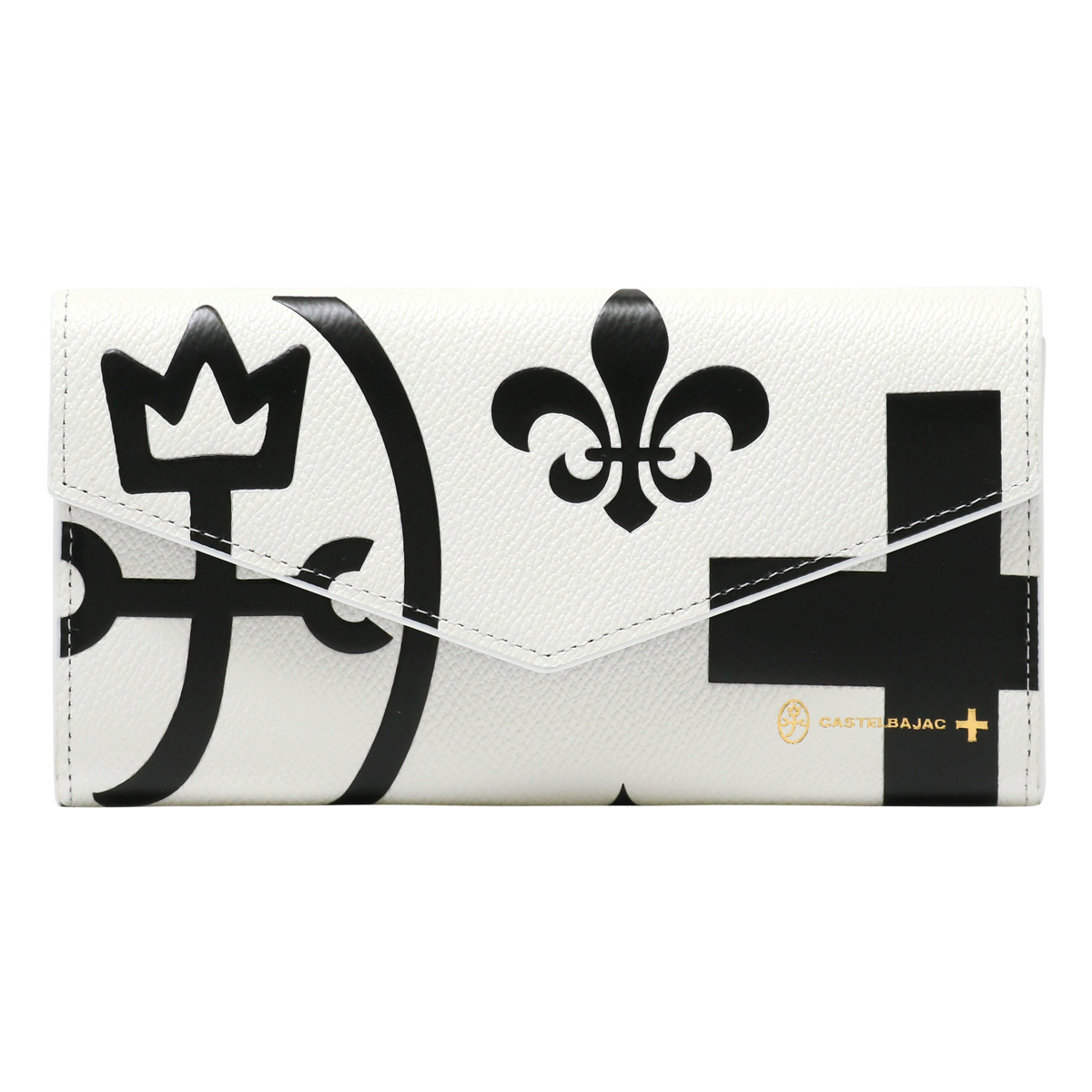 CASTELBAJAC カステルバジャック かぶせ 本革 レディース 081605 