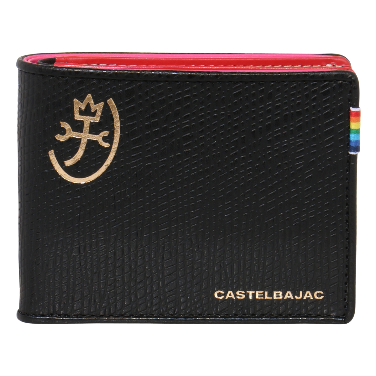 CASTELBAJAC（カステルバジャック） 二つ折り財布 レインボー メンズ