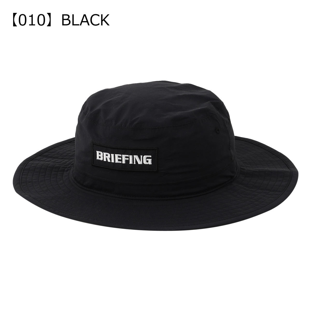BRIEFING ブラック レインハット Lサイズ BRIEFING（ブリーフィング） ゴルフ ハット ワイドハット レイン