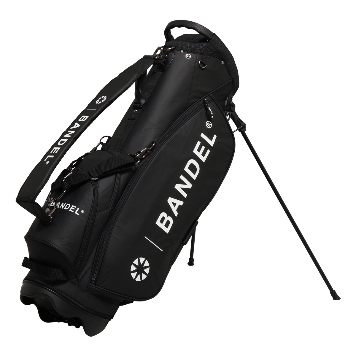 バンデル ゴルフ キャディバッグ スタンド式 9.5型 46インチ対応 メンズ BGI-3SCB BANDEL CRUMPLE STAND CADDY  BAG ゴルフバッグ