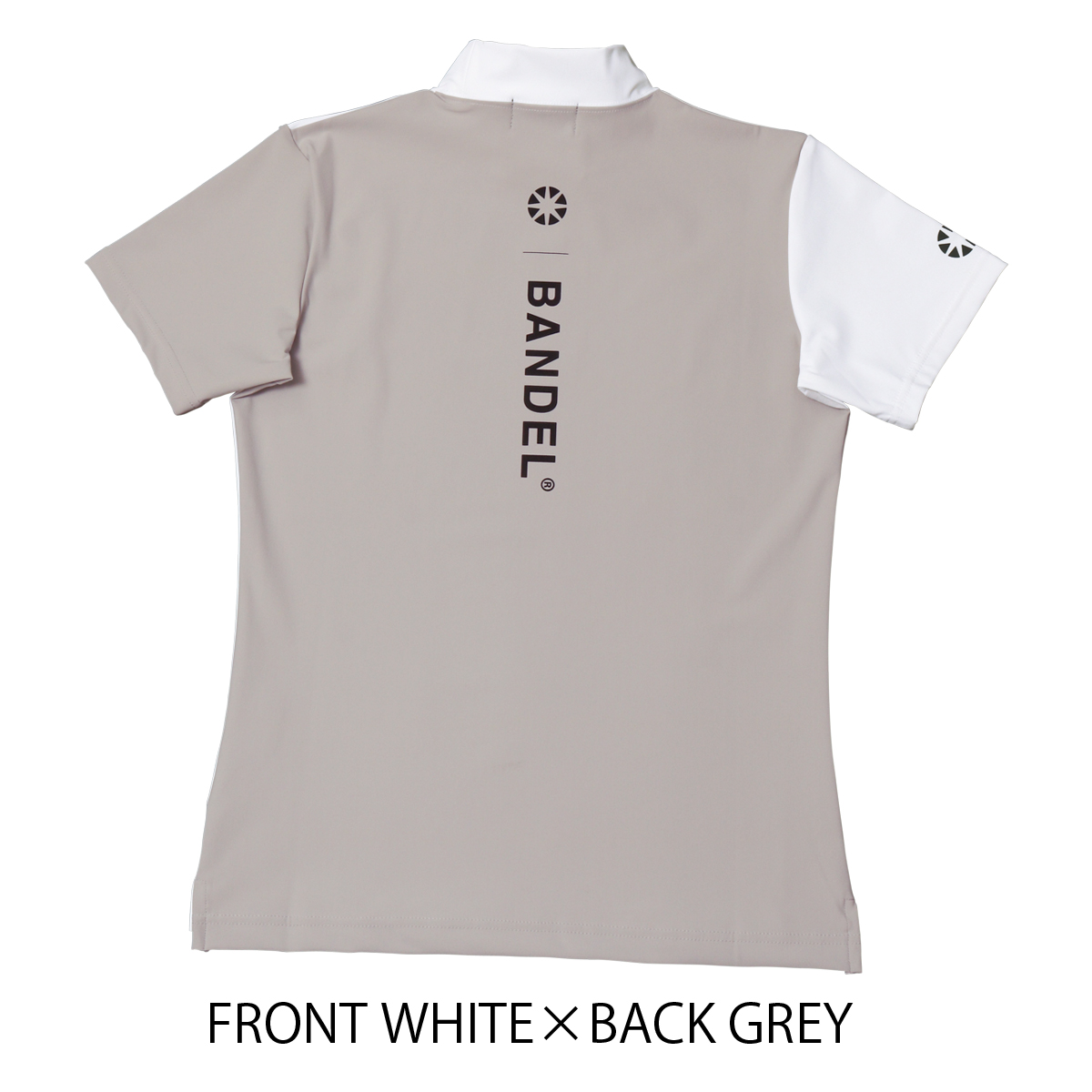 BANDEL® モックネック 半袖　ゴルフ　レディース BANDEL（バンデル） ゴルフ Tシャツ 半袖 ハイネック モックネック
