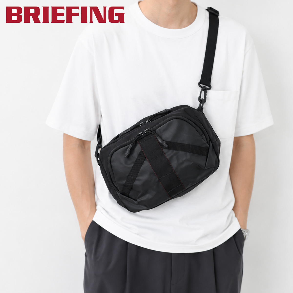 BRIEFING（ブリーフィング） ショルダーバッグ ポーチ バッグイン