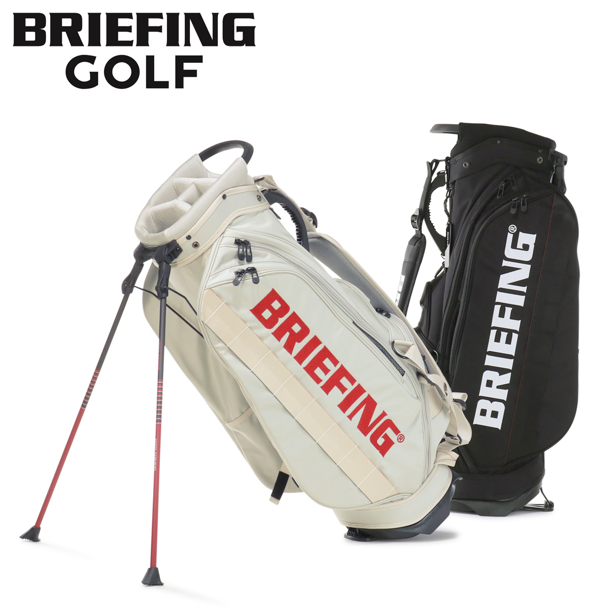 BRIEFING（ブリーフィング） ゴルフ キャディバッグ ゴルフバッグ