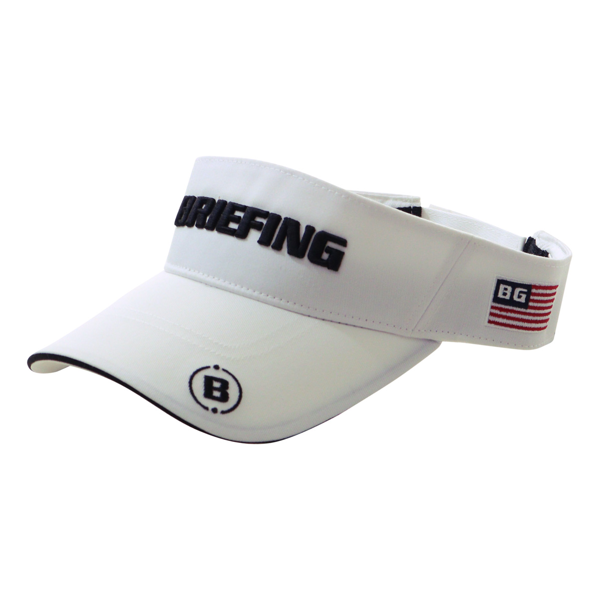 ブリーフィング ゴルフ サンバイザー 帽子 メンズ BRG241M91 BRIEFING スポーツ
