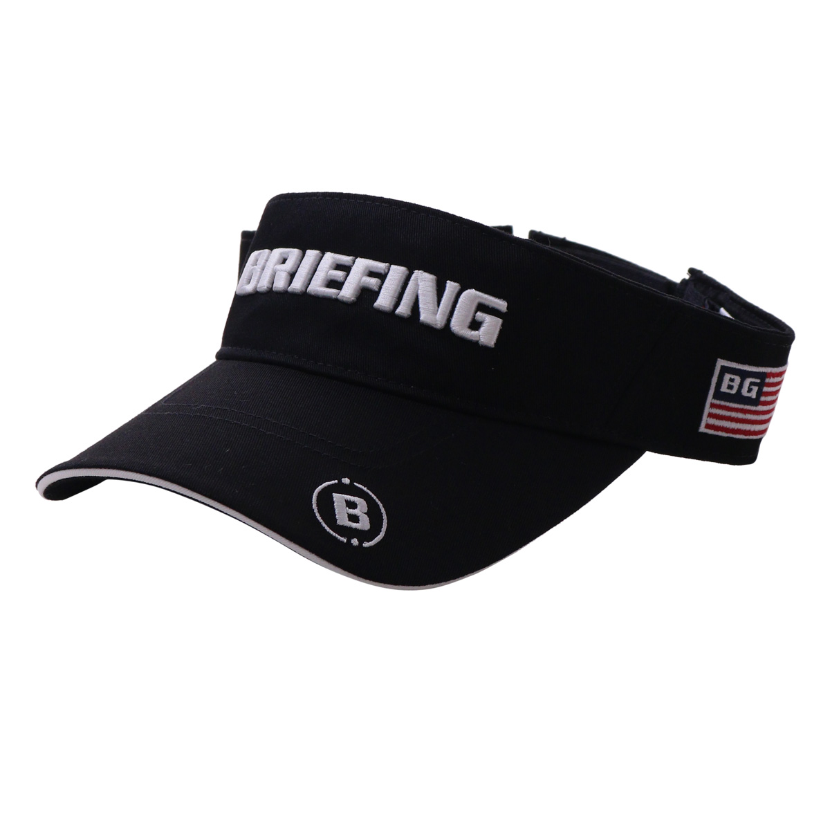 ブリーフィング ゴルフ サンバイザー 帽子 メンズ BRG241M91 BRIEFING スポーツ｜sacsbar｜03