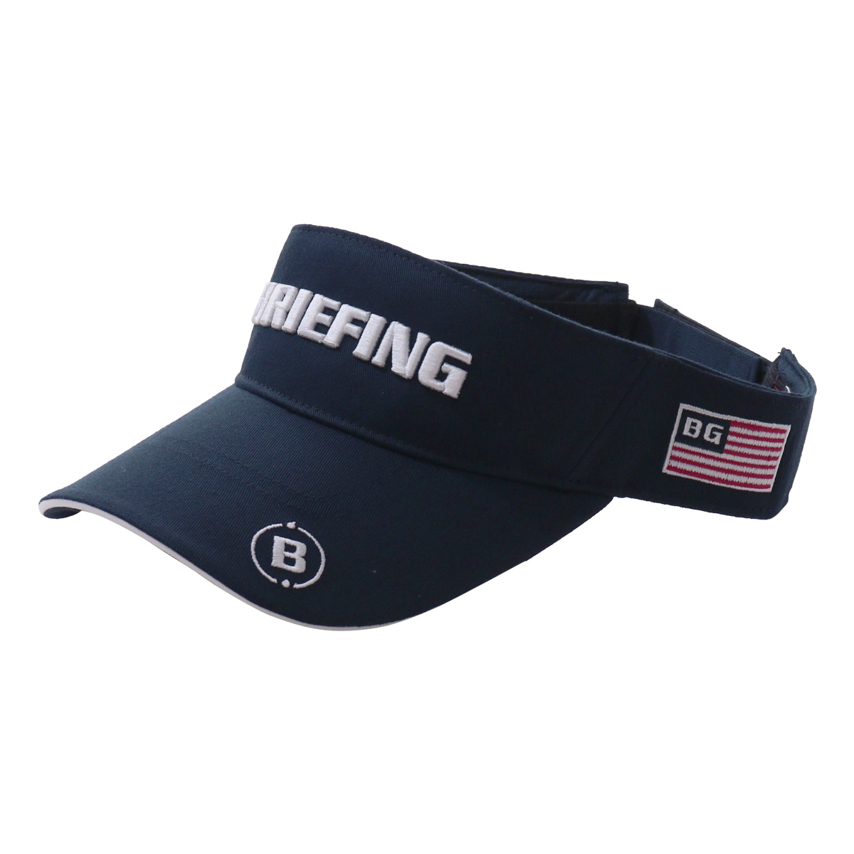 ブリーフィング ゴルフ サンバイザー 帽子 メンズ BRG241M91 BRIEFING スポーツ｜sacsbar｜06