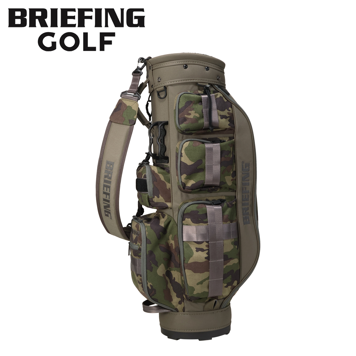 BRIEFING ブリーフィング ゴルフ キャディバッグ カート型 5分割