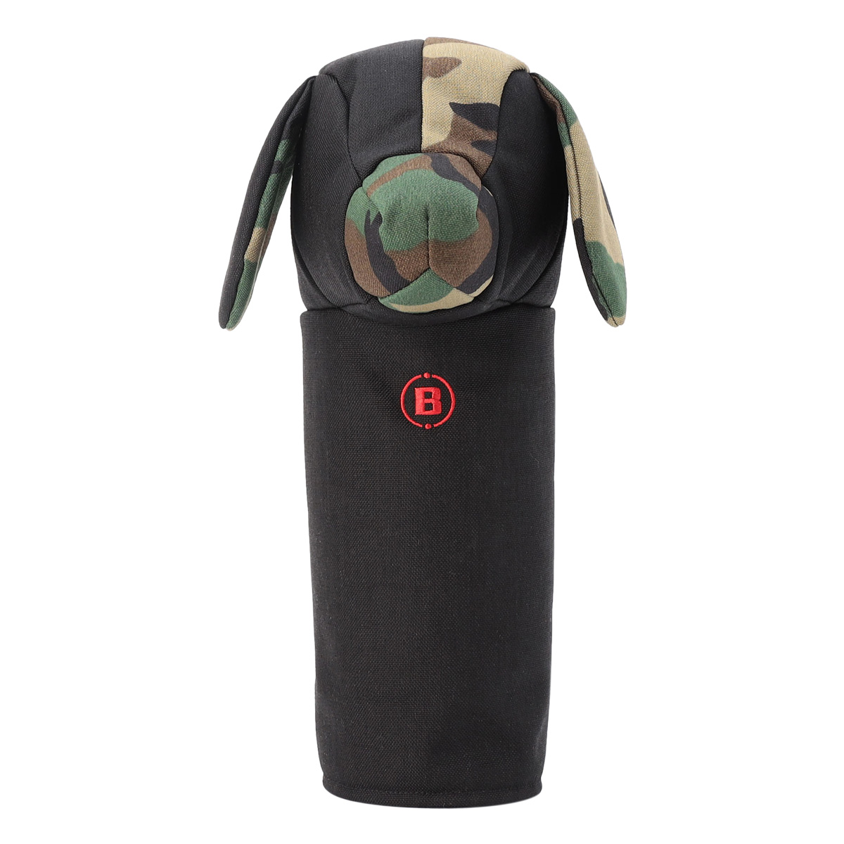 【極美品】BRIEFING ブラックカモ柄　ヘッドカバー&ショルダーベルト 極美品】BRIEFING ブラックカモ柄 ヘッドカバー&ショルダー