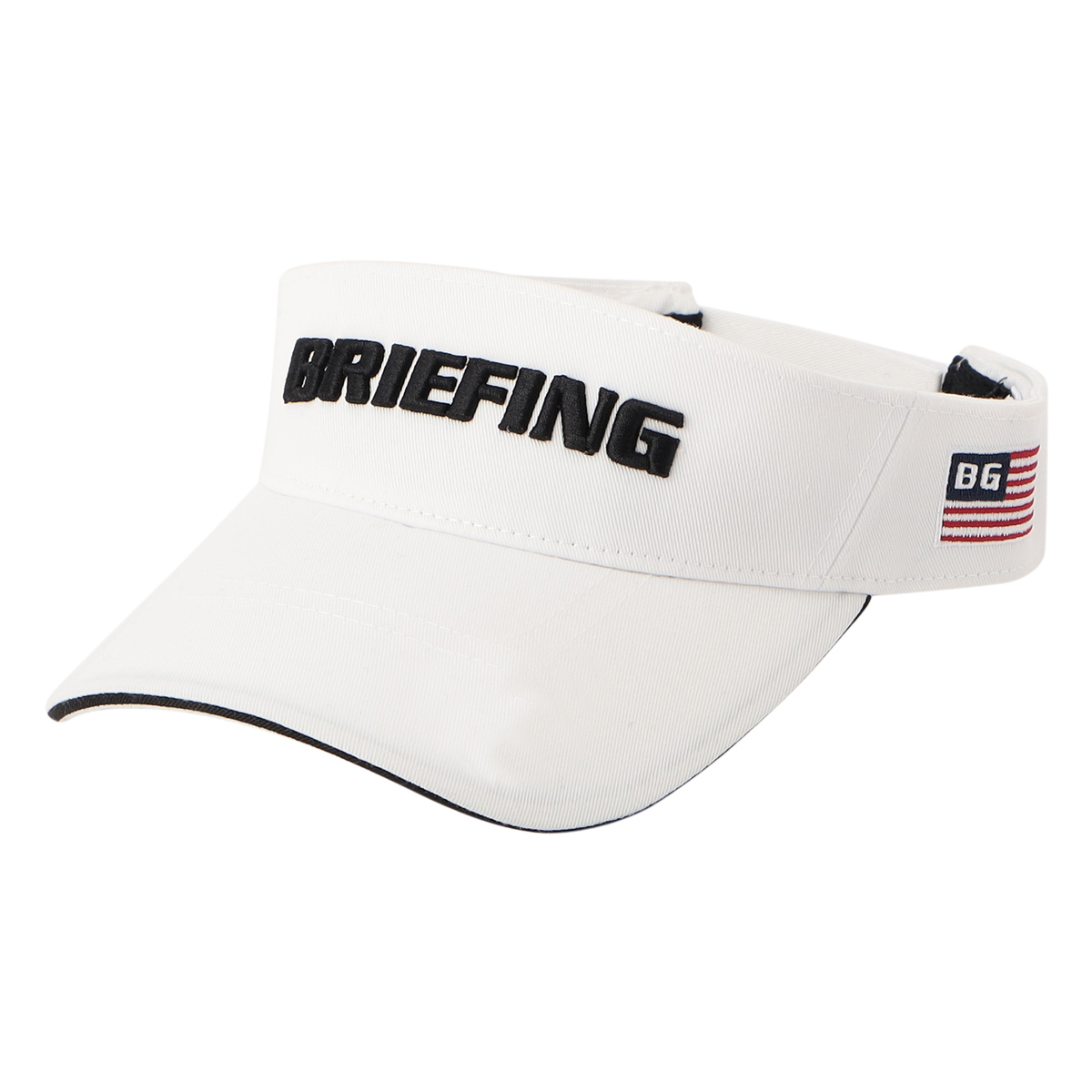 極美品　ブリーフィング ゴルフ サンバイザー BRIEFING GOLF 正規品 ブリーフィング ゴルフ バイザー サン