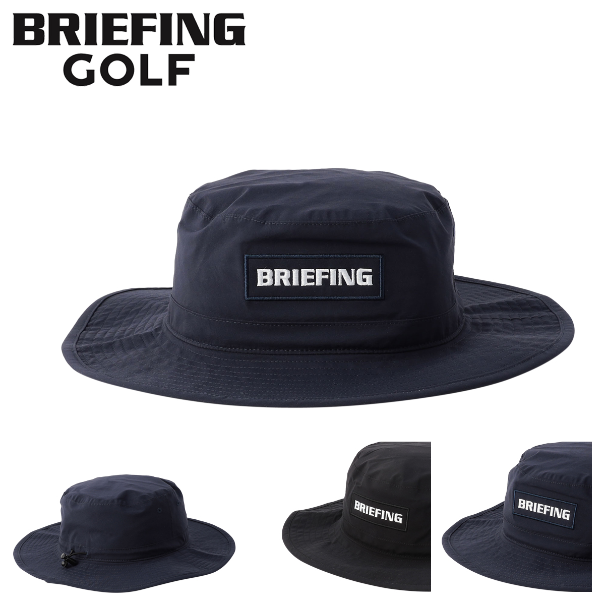 BRIEFING ブリーフィング ゴルフ バケットハット メンズ 帽子