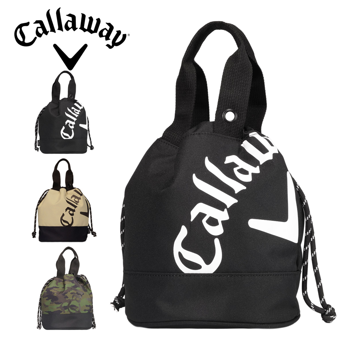CALLAWAY キャロウェイ ゴルフポーチ Callaway（キャロウェイ） ゴルフ ポーチ ゴルフポーチ 巾着 ラウンド