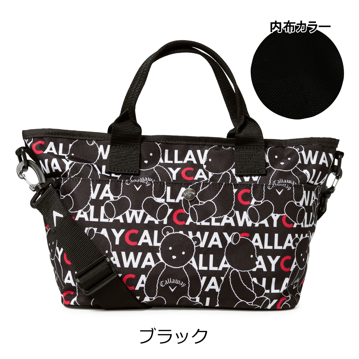 キャロウェイ ゴルフ トートバッグ ラウンドバッグ カートバッグ ラウンドトート カートトート メンズ レディース Callaway TR CG  BEAR MINI TOTE WMS FW 22 JM