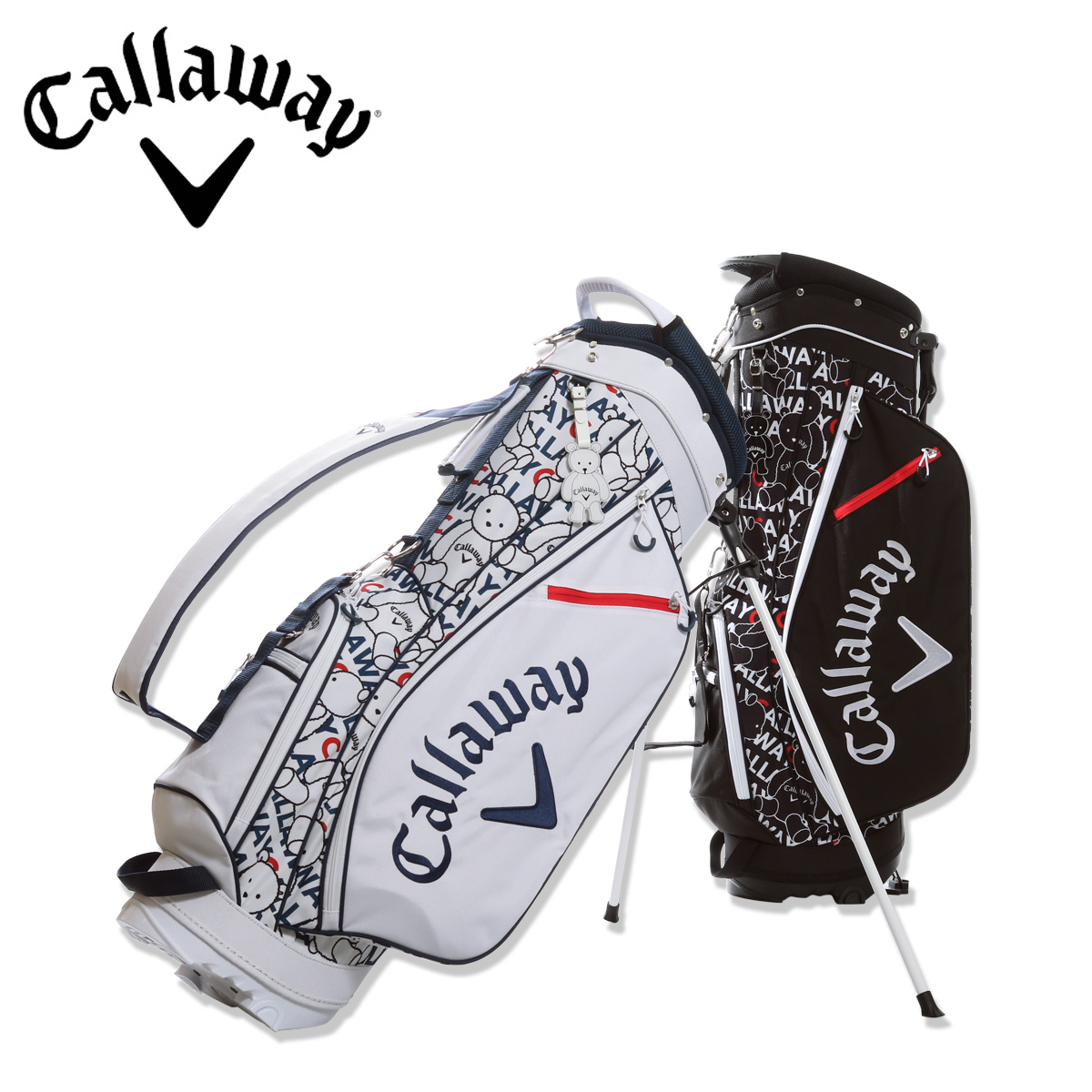 キャロウェイ ゴルフ キャディバッグ スタンド型 6分割 9型 46インチ 2.6kg メンズ レディース Callaway BG CG STN  BEAR WMS FW 22 JM