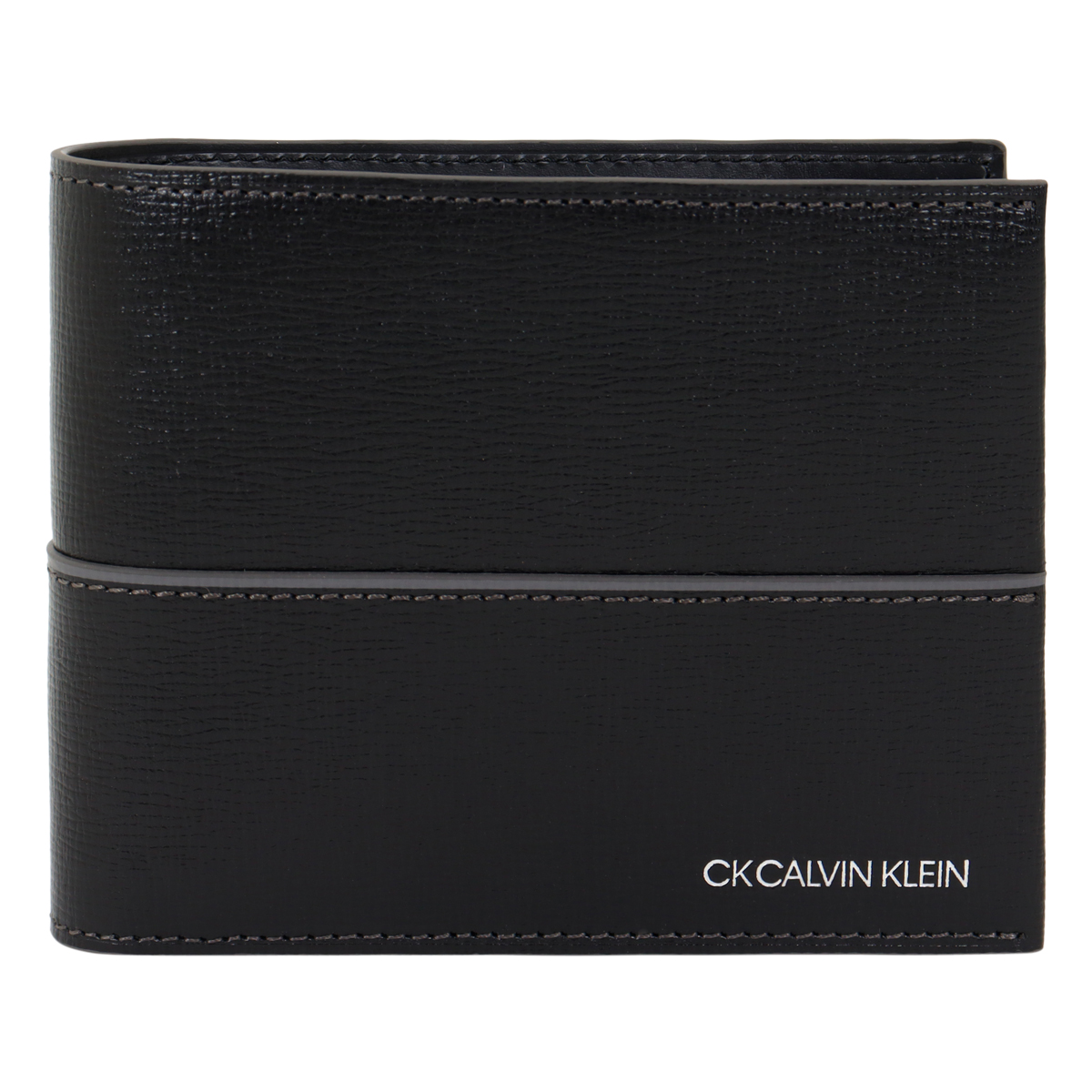 シーケー カルバンクライン 二つ折り財布 本革 センター メンズ 821613 CK CALVIN KLEIN | ミニ財布 コンパクト財布 レザー 牛革