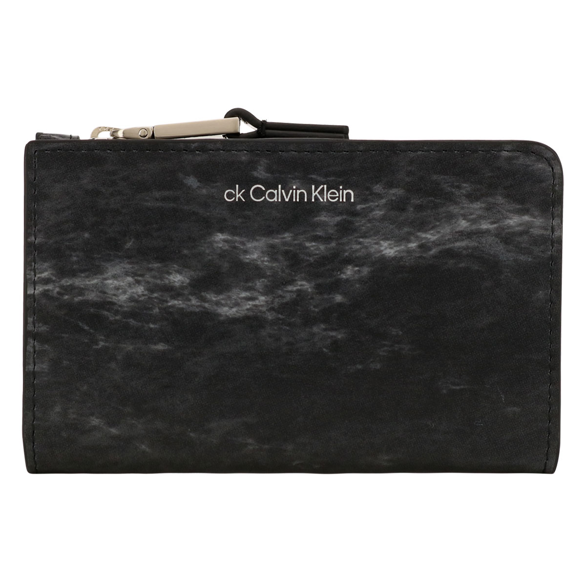 シーケー カルバンクライン カードケース 小銭入れ 本革 メンズ ライム 832632 CK CALVIN KLEIN コインケース 大理石風 牛革  レザー