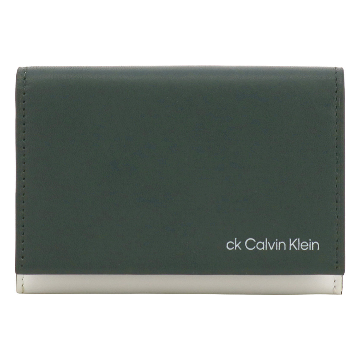 シーケー カルバンクライン 名刺入れ 本革 メンズ 854621 スニーカー CK CALVIN KLEIN 名刺ケース カードケース レザー 牛革