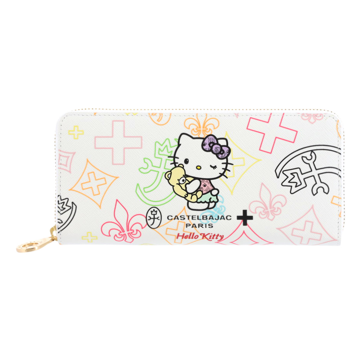 CASTELBAJAC カステルバジャック ハローキティ 長財布 ラウンド 