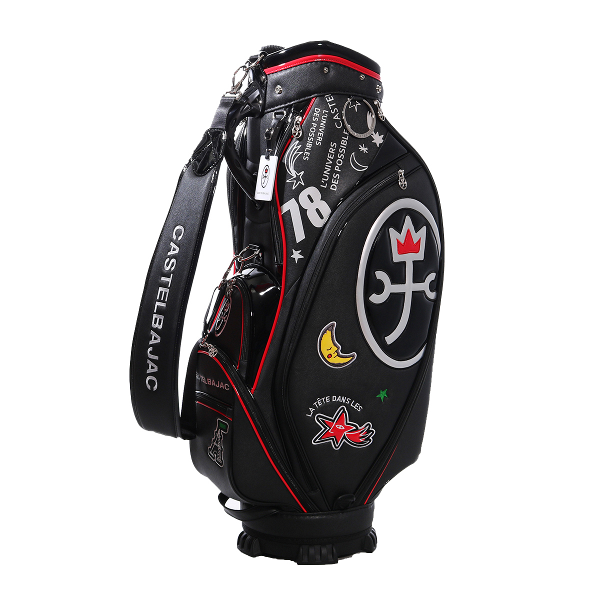 カステルバジャック ゴルフ キャディバッグ カート型 9型 メンズ 23003-303 CASTELBAJAC SPORT スポーツ