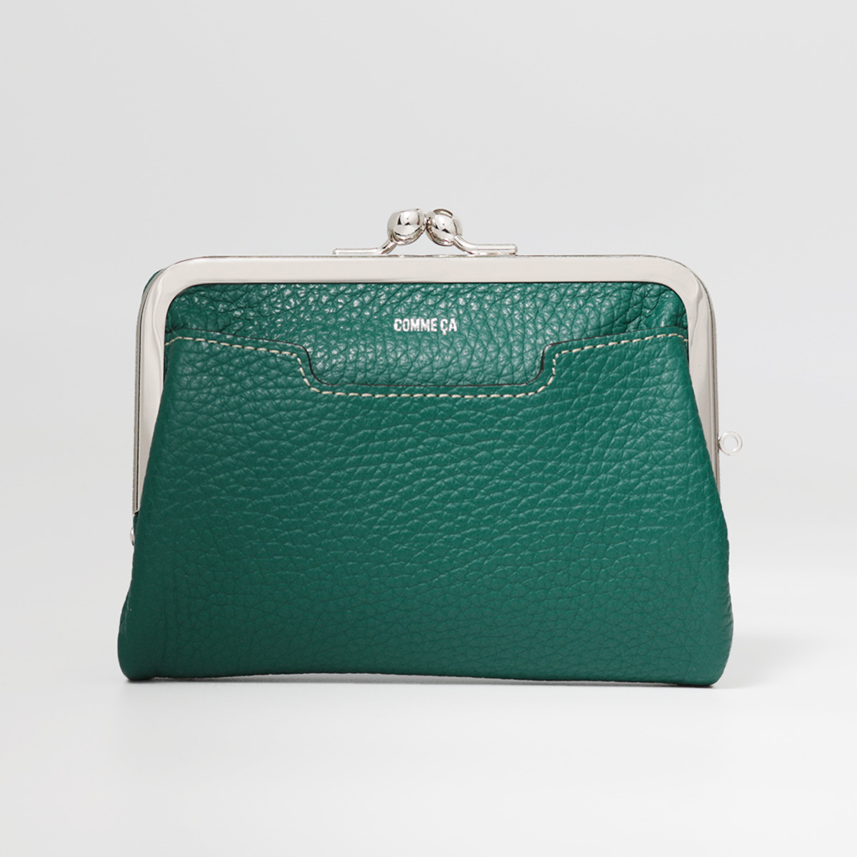 新品セール ワンピース特集 コムサ 二つ折り財布 ボン ボンシック レディース 本革 Comme Ca がま口 ミニ財布 牛革 レザー 76 グリーン 半額でgetです Leakuwait Com