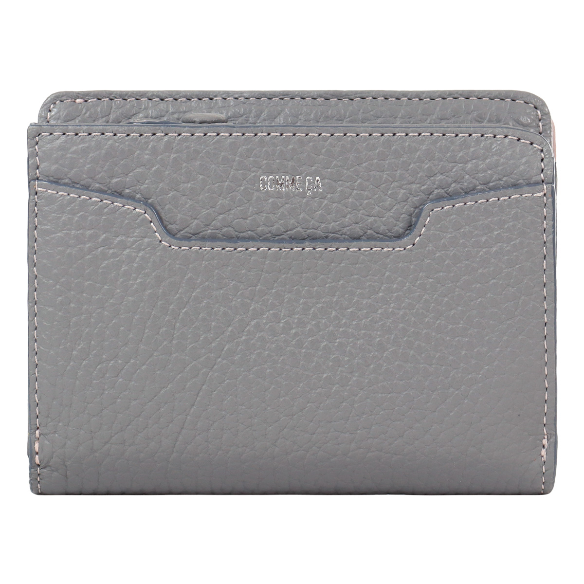 コムサ COMME CA 財布 折財布 二つ折り財布 ミニ財布 ボンシック 本革  ブランド 正規品 新品 ギフト プレゼント 人気 おすすめ 誕生日 記念日 クリスマス 送料無料 ラッピング無料 COMME CA（コムサ） 二つ折り財布 ボン・ボンシック レディース 本革