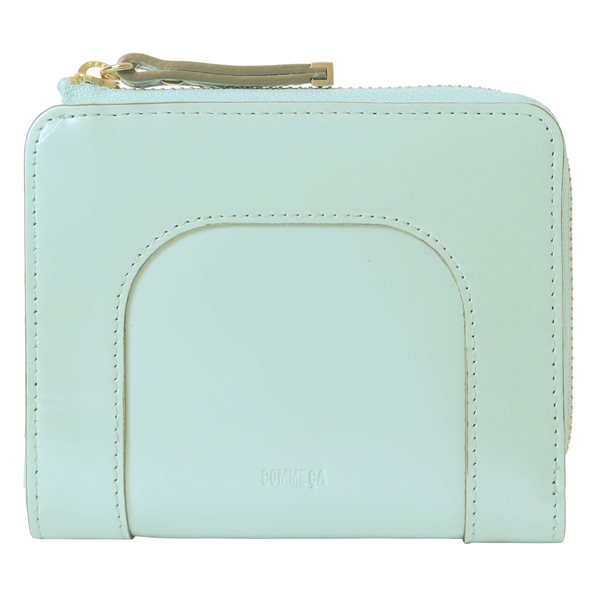 【レビュー投稿で+5％還元】コムサ 二つ折財布  レディース 74847  サンティーユ COMME CA  牛革 レザー ミニウォレット クリスマス_mp クリスマス_wp COMME CA（コムサ） 二つ折財布 レディース 74847 サンティーユ 牛革