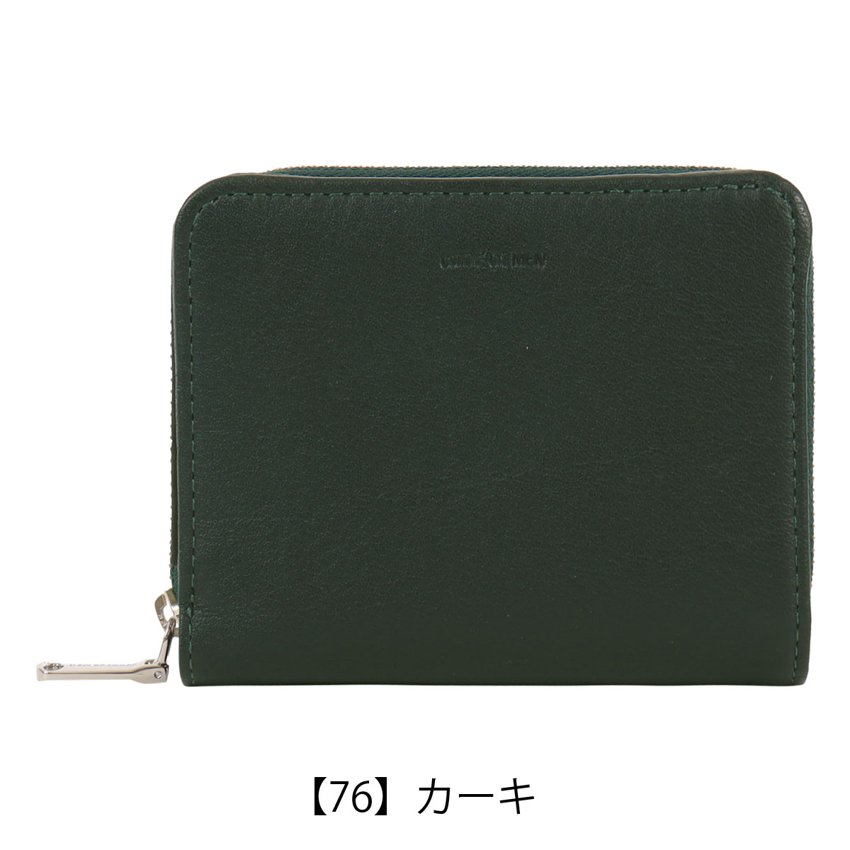 COMME CA MEN（コムサメン） ラウンドファスナー 二つ折り財布 5612