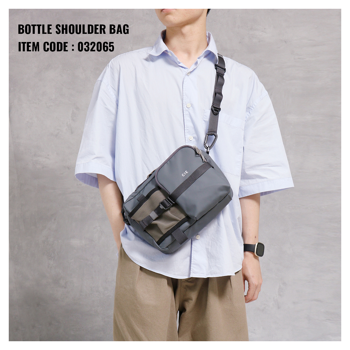 CIE ショルダーバッグ GRID3 BOTTLE SHOULDER BAG メンズ レディース 