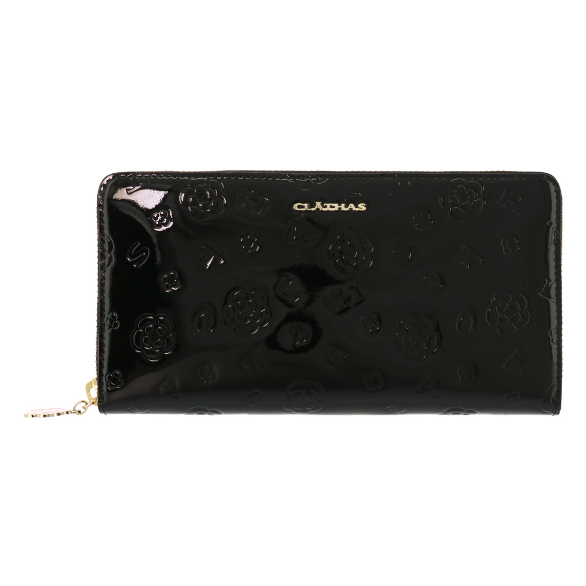 CLATHAS クレイサス 長財布 ラウンドファスナー 本革 レディース