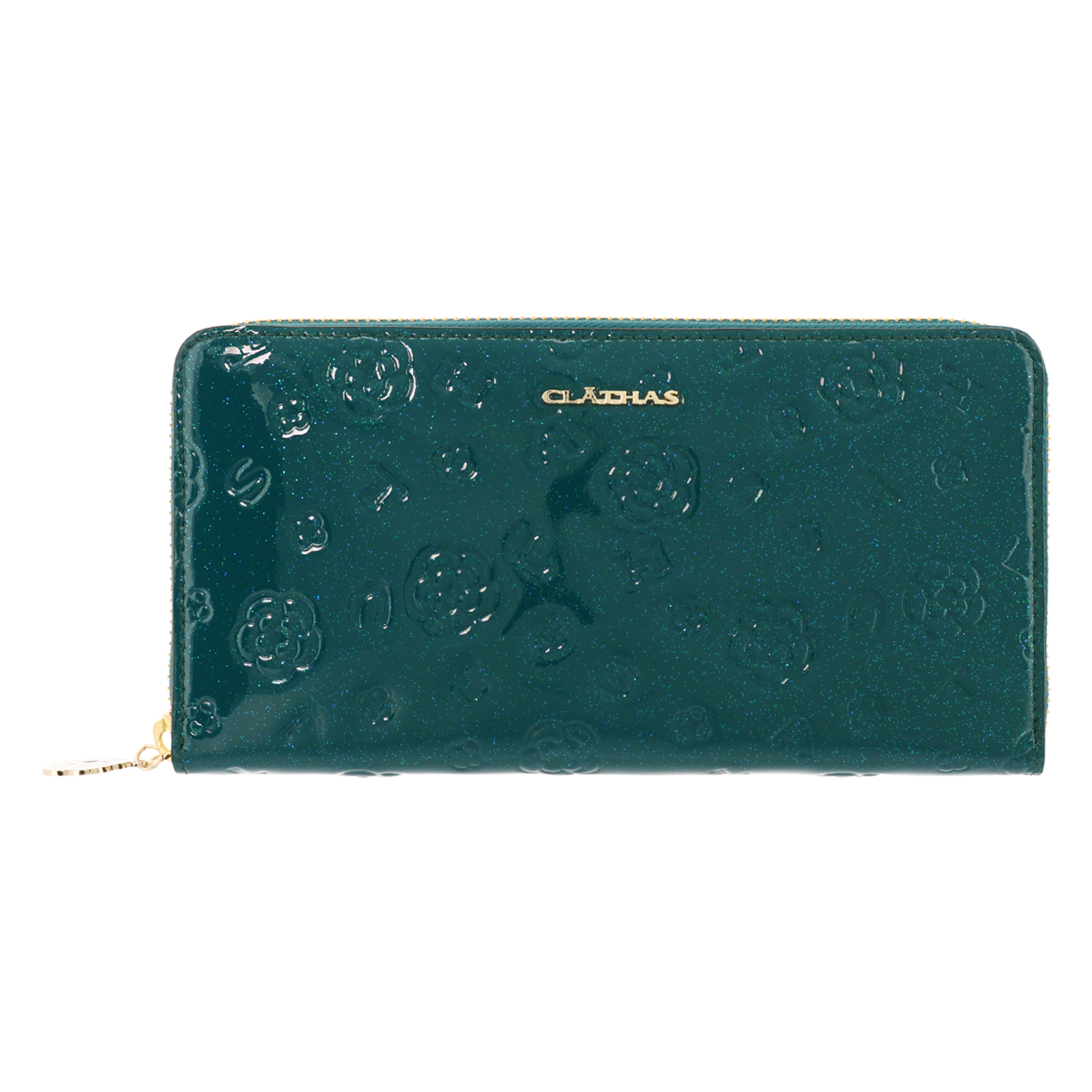 CLATHAS（クレイサス） 長財布 ラウンドファスナー 本革 レディース