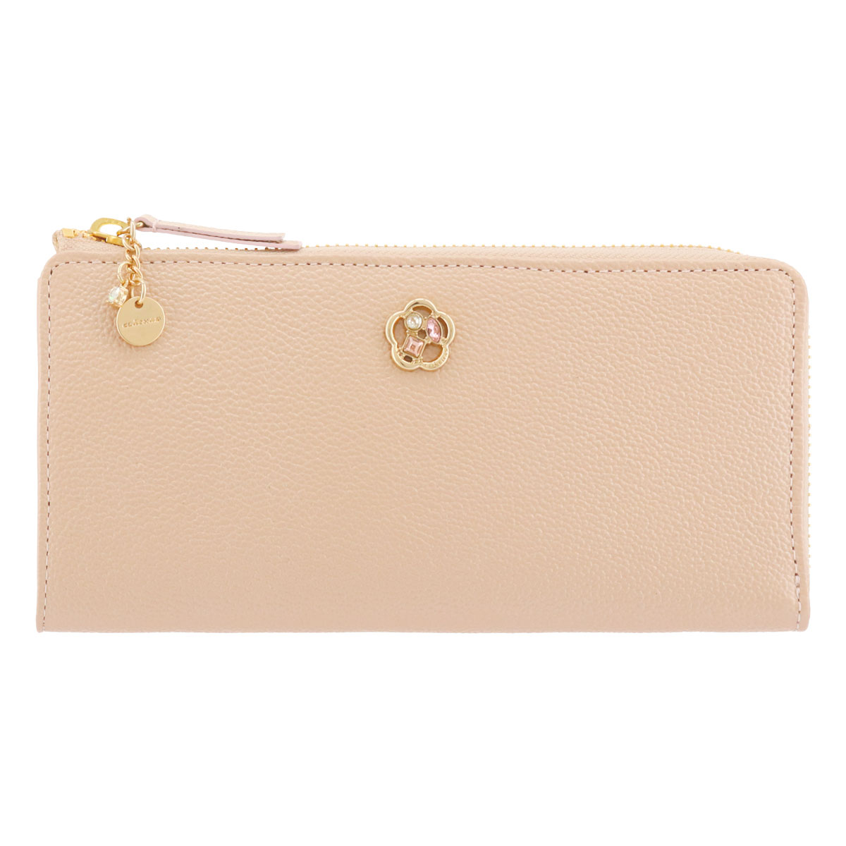 CLATHAS（クレイサス） 長財布 L字ファスナー 本革 モマン レディース