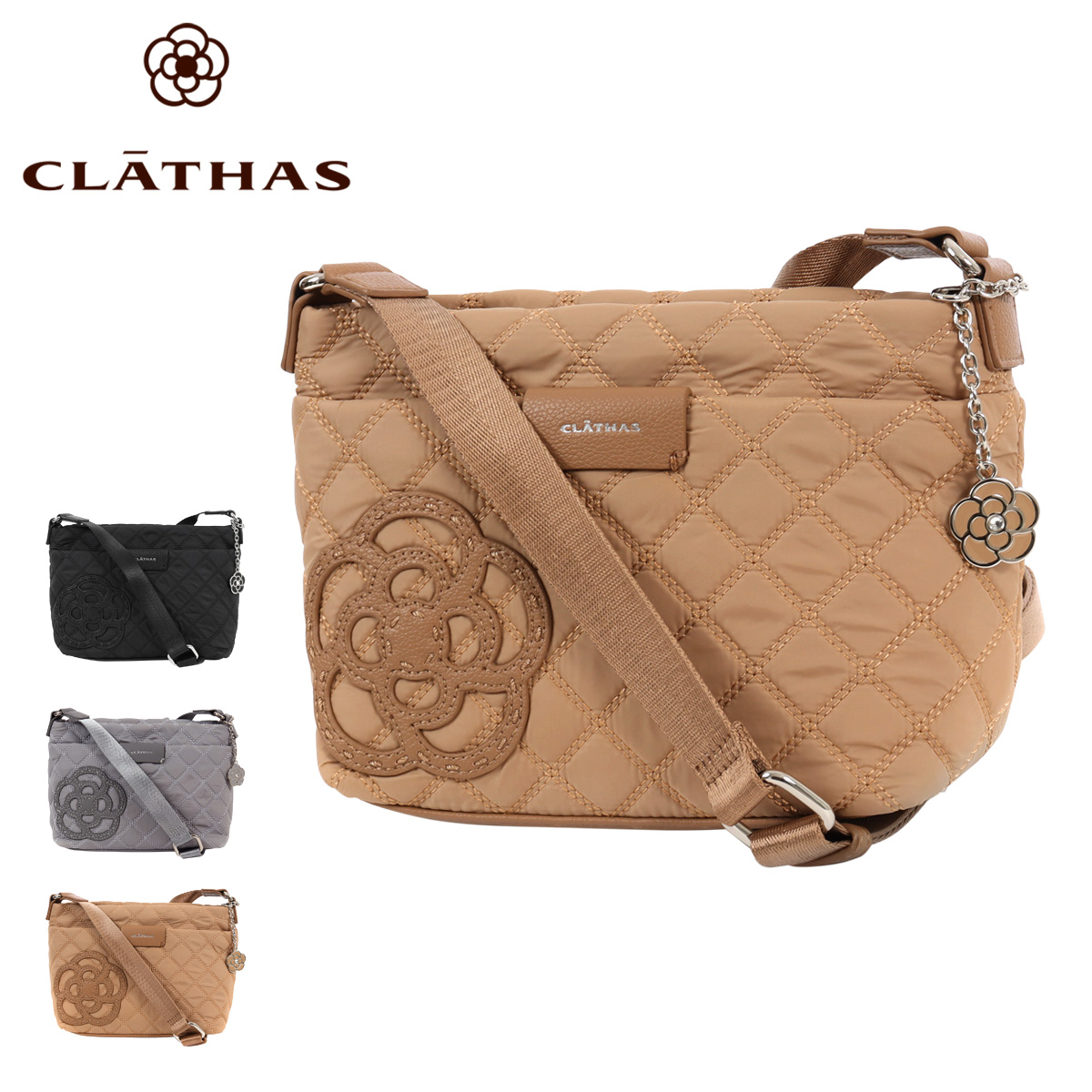 【レビュー投稿で+5％還元】クレイサス ショルダーバッグ ミニショルダー 小 カペラ 189556 レディース CLATHAS 斜め掛け キルティング 大人 上品 クリスマス_mp クリスマス_wp CLATHAS（クレイサス） ショルダーバッグ ミニショルダー 小 カペラ