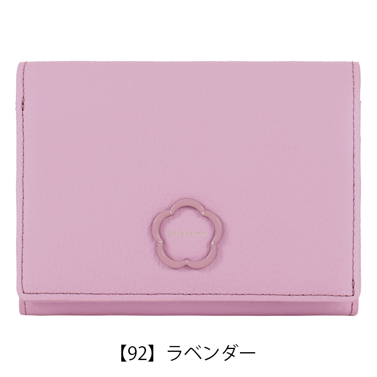 ma ▲ プロフ必読 CLATHAS クレイサス 二つ折り財布 L字ファスナー レディース