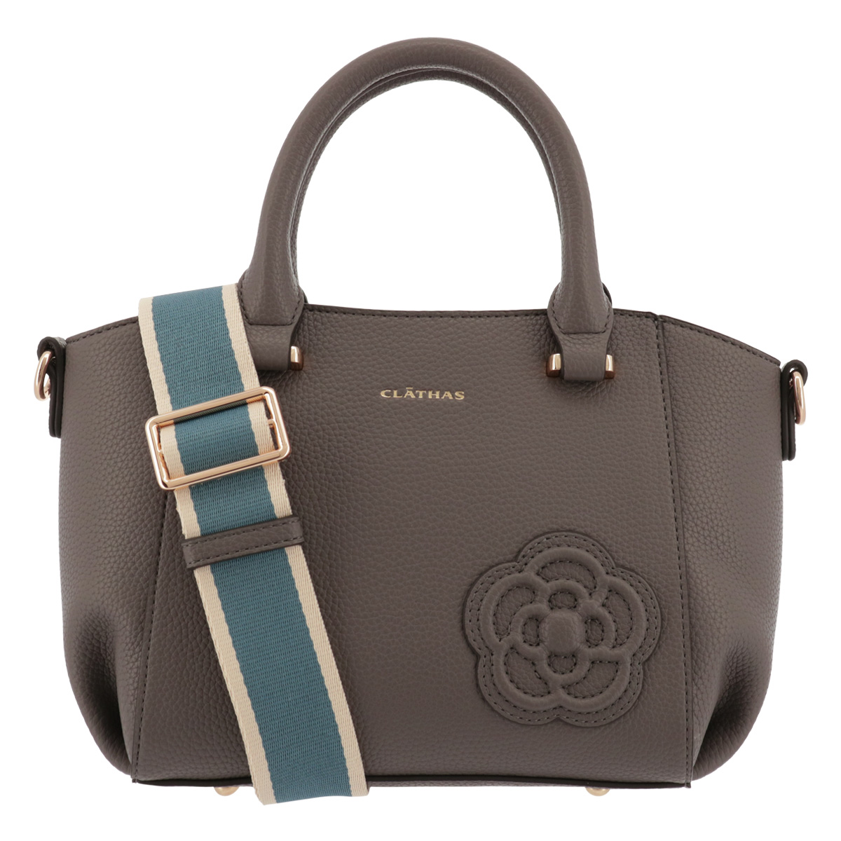 クレイサス トートバッグ レディース アピラ 190003 CLATHAS | 2WAY ショルダーバッグ 通勤 花 カメリア エンボス 爆買 | CLATHAS | 02