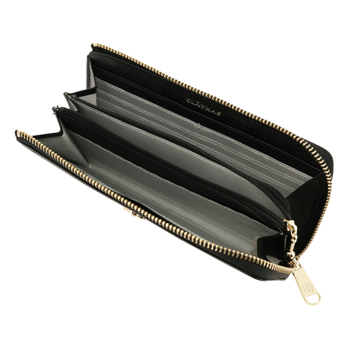 CLATHAS（クレイサス） 長財布 L字ファスナー 本革 レディース レミー