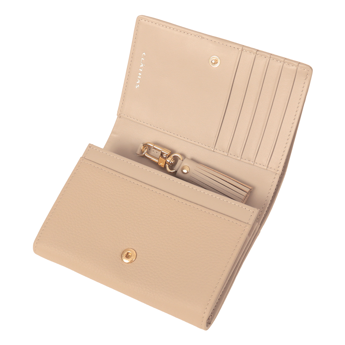 CLATHAS（クレイサス） 二つ折り財布 本革 レディース エクセ 190462